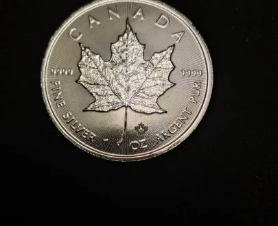 1 oz Canadian Silver Maple Leaf