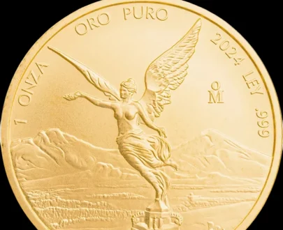 1 Onza Gold Libertad 24k Gold Coin Random Date