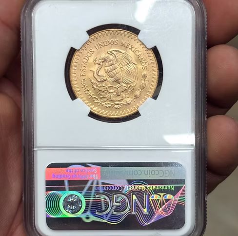 🇲🇽 Mexican Gold Coin 1/2 Ounce — 1981 NGC MS67 - Image 2