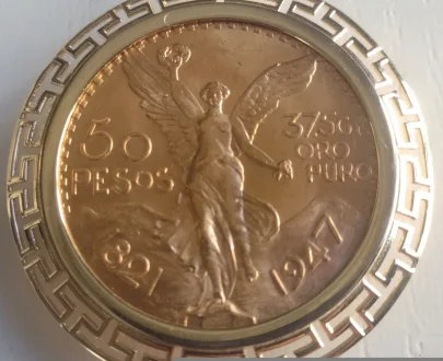 Centenario 22k Original+ Greek See through 14k Bezel